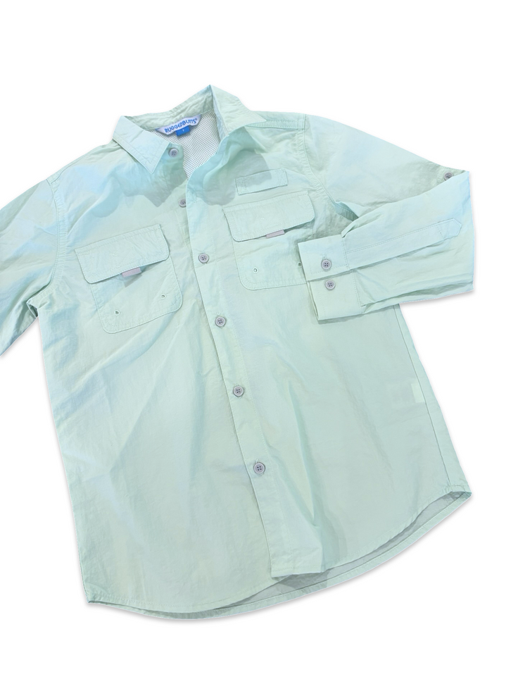 Size 7 Rugged Butts mint fishing shirt Default Title / 7 / Boy