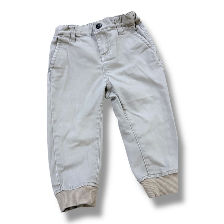 Size 18-24 month Janie and jack khaki joggers Default Title / 18-24 month / Boy