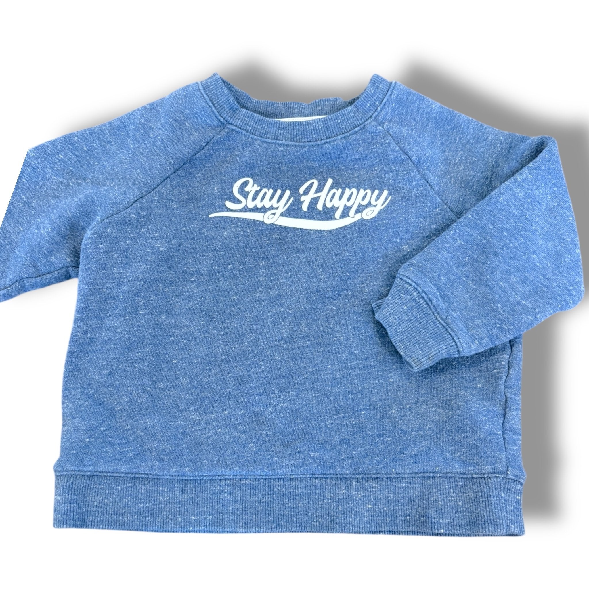 Size 2 Janie and Jack blue crewneck sweatshirt with 