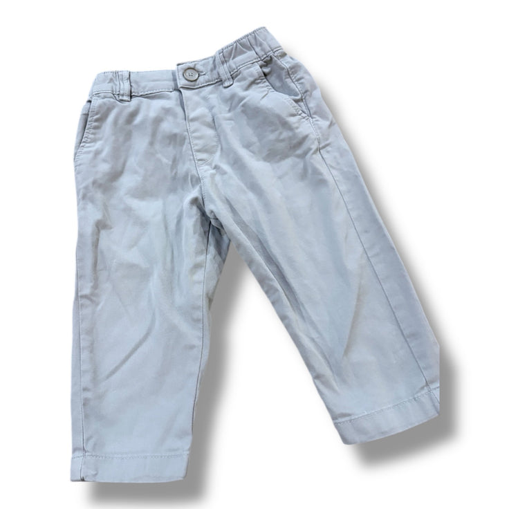 Size 9-12 month Zara light grey chino pants Default Title / 9-12 month / Boy