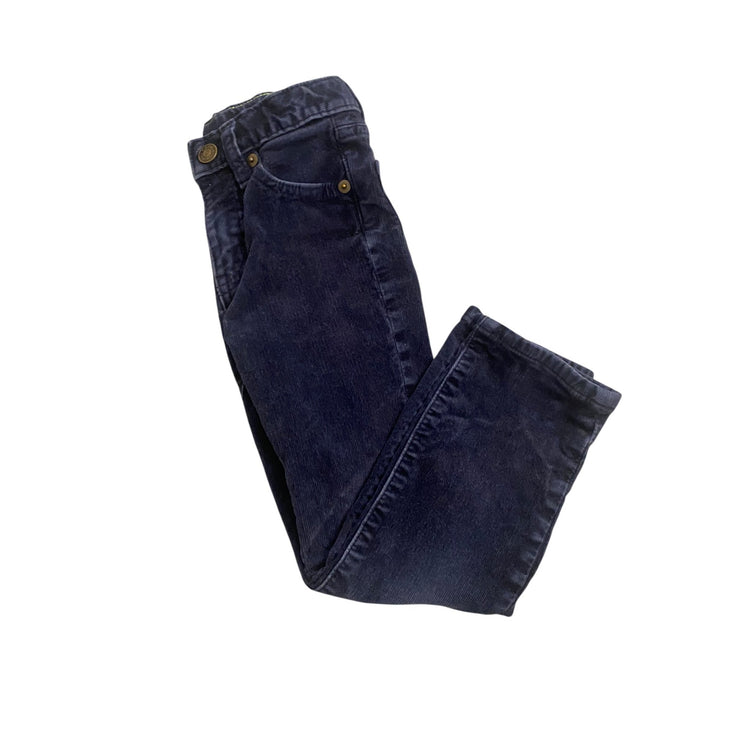 Size 4 Crewcuts navy straight leg corduroy pants Default Title / 4 / Boy
