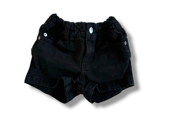 Size 4 DL1961 Black denim shorts Default Title / 4 / Girl