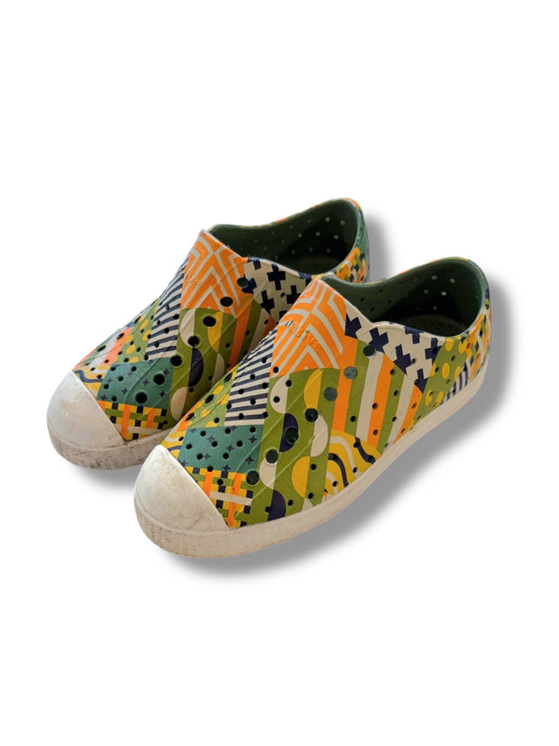 Size 13 toddler Native multicolor abstract shoes, light wear Default Title / 13 / -