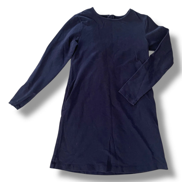 Size 10 Primary navy dress with back zipper Default Title / 10 / Girl
