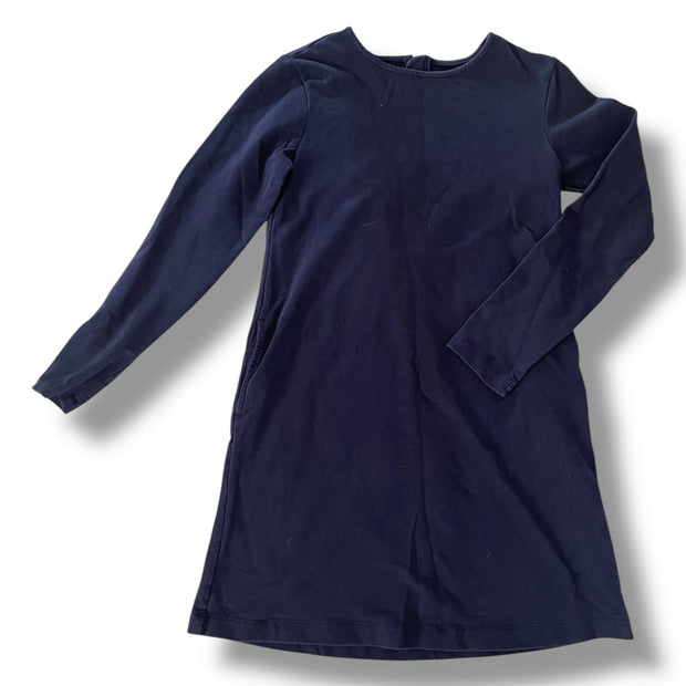 Size 10 Primary navy dress with back zipper Default Title / 10 / Girl