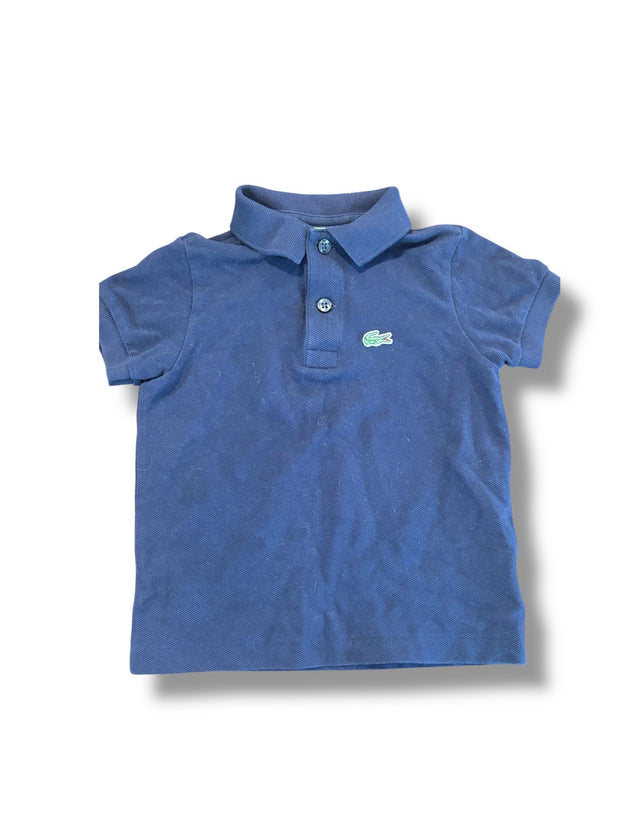 Size 3 Lacoste navy polo Default Title / 3 / Boy