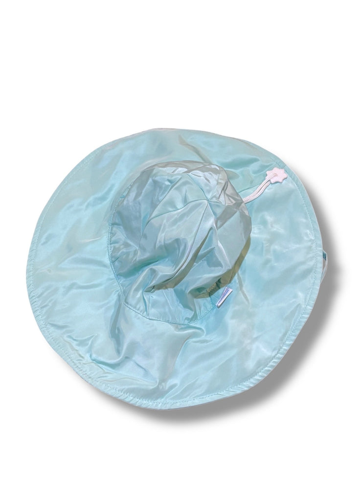 Size 0-6 month Rugged Butts/Ruffle Butts teal sun hat Default Title / 0-6 month / -