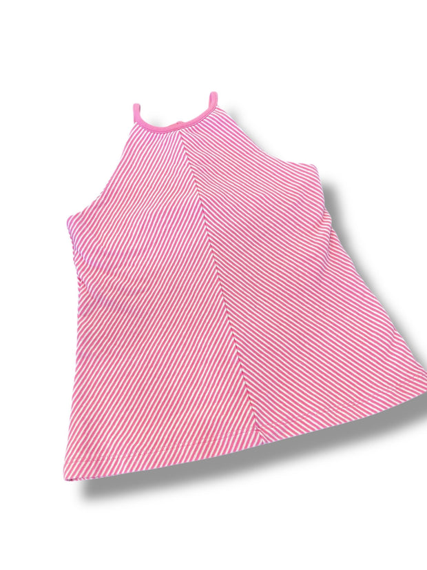 Size 10 Bisby Dress Pink and White Stripe Default Title / 10 / Girl
