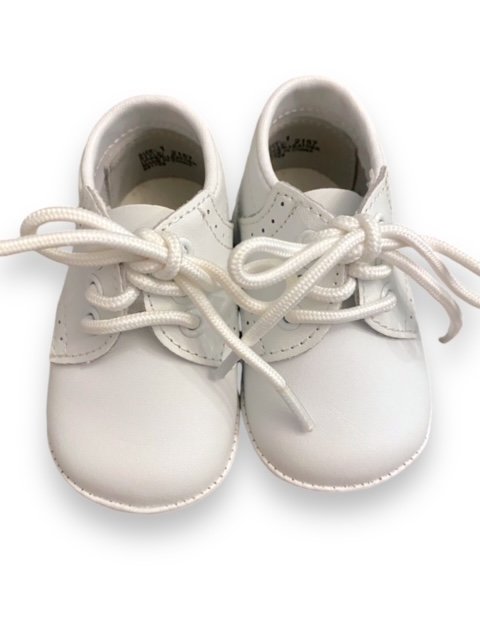 Size 1 infant Angel white saddle shoes - like new Default Title / 1 / -