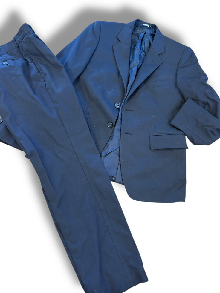 Size 14 Brooks brothers black suit Default Title / 14 / Boy