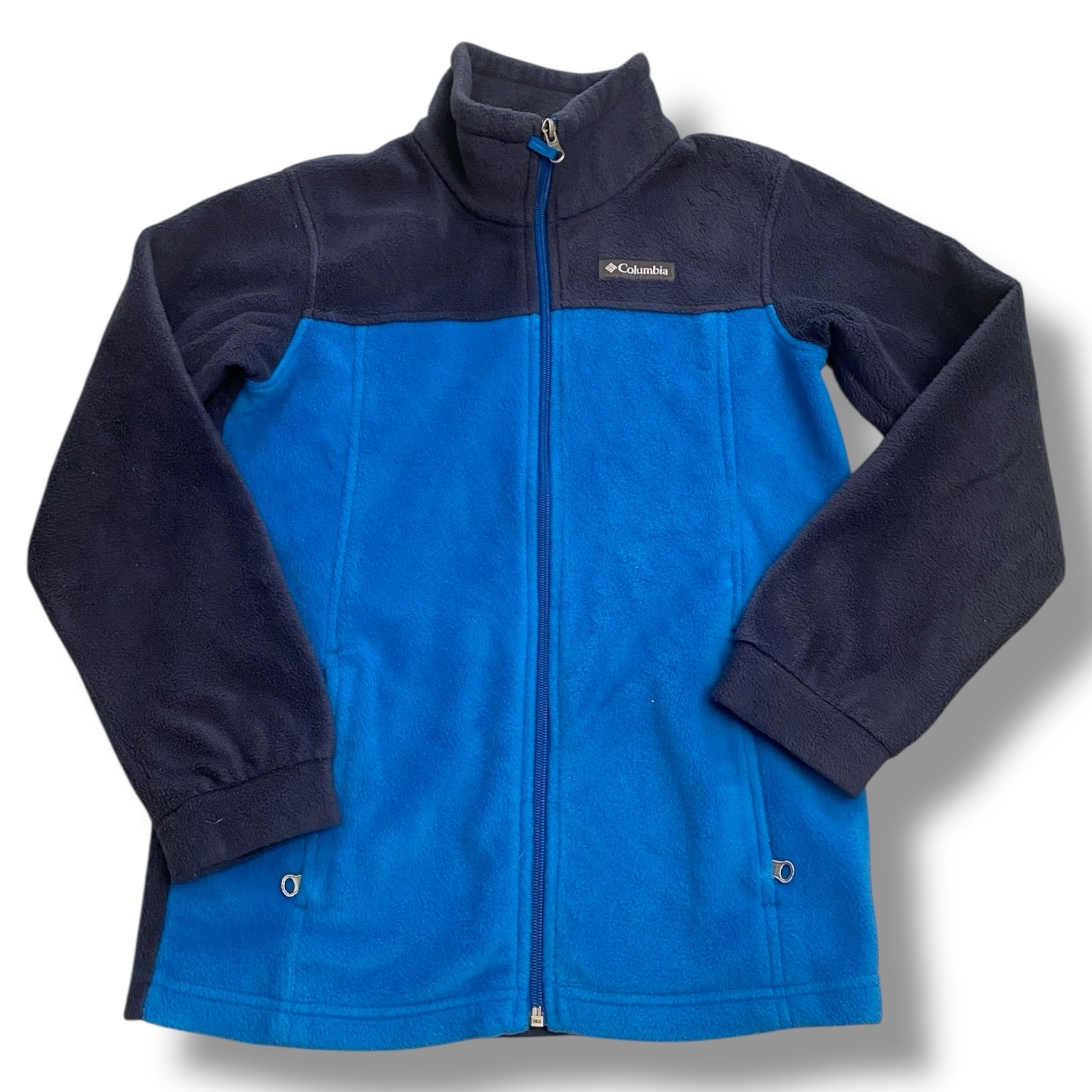 Size 10-12 Columbia navy and royal blue colorblock fleece Default Title / 12-Oct / Boy