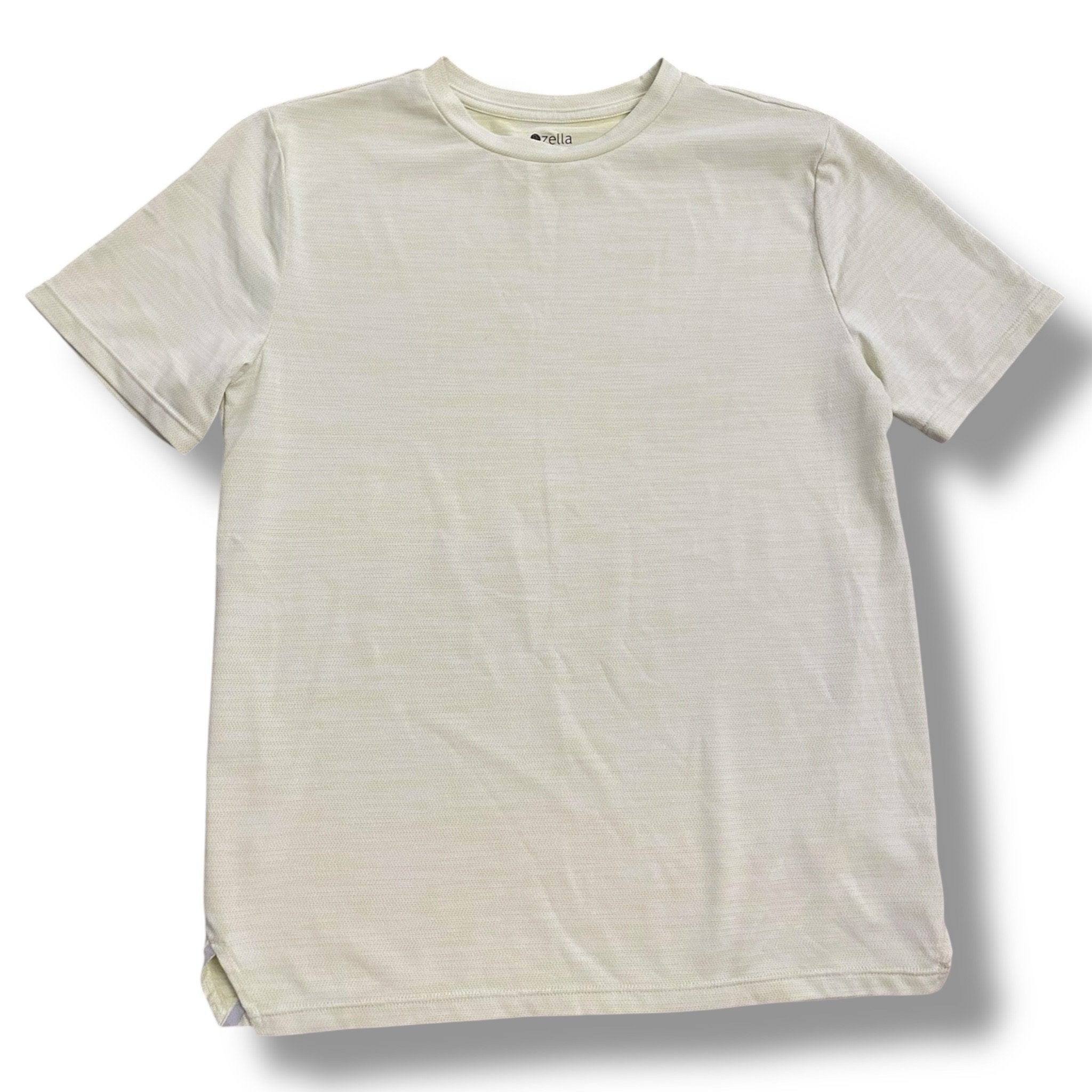Size 10-12 Zella light yellow short sleeve shirt Default Title / 12-Oct / Boy
