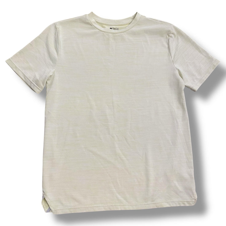 Size 10-12 Zella light yellow short sleeve shirt Default Title / 12-Oct / Boy