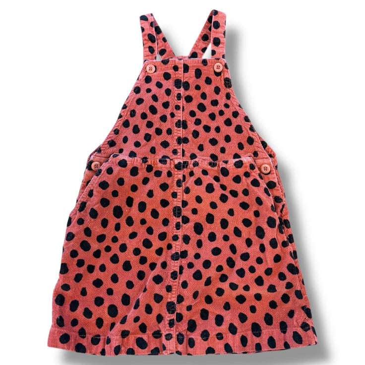 Size 5 Hanna Andersson brown/black polka dot corduroy jumper Default Title / 5 / Girl