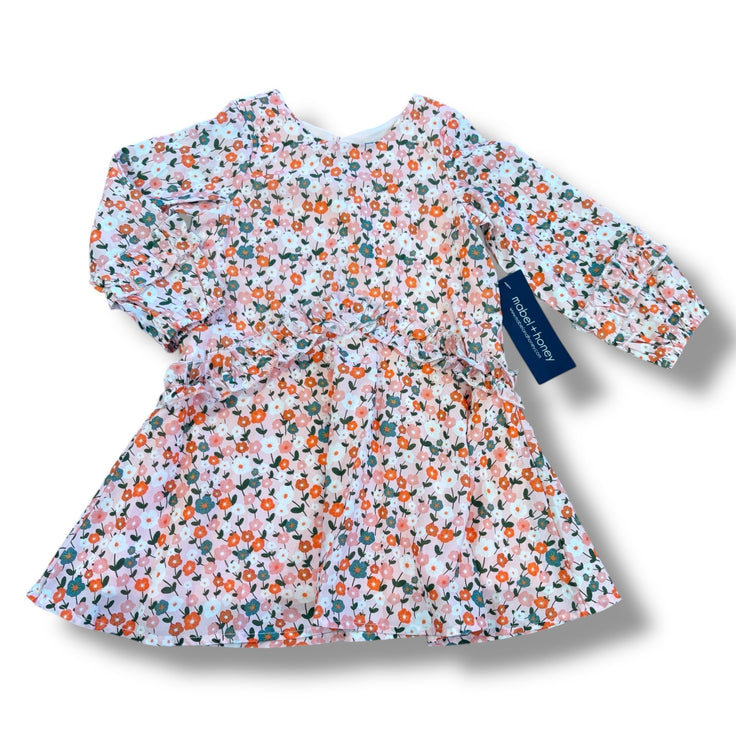 Size 4 Mabel and honey pink, pink/orange/green/white flowers NWT Default Title / 4 / Girl