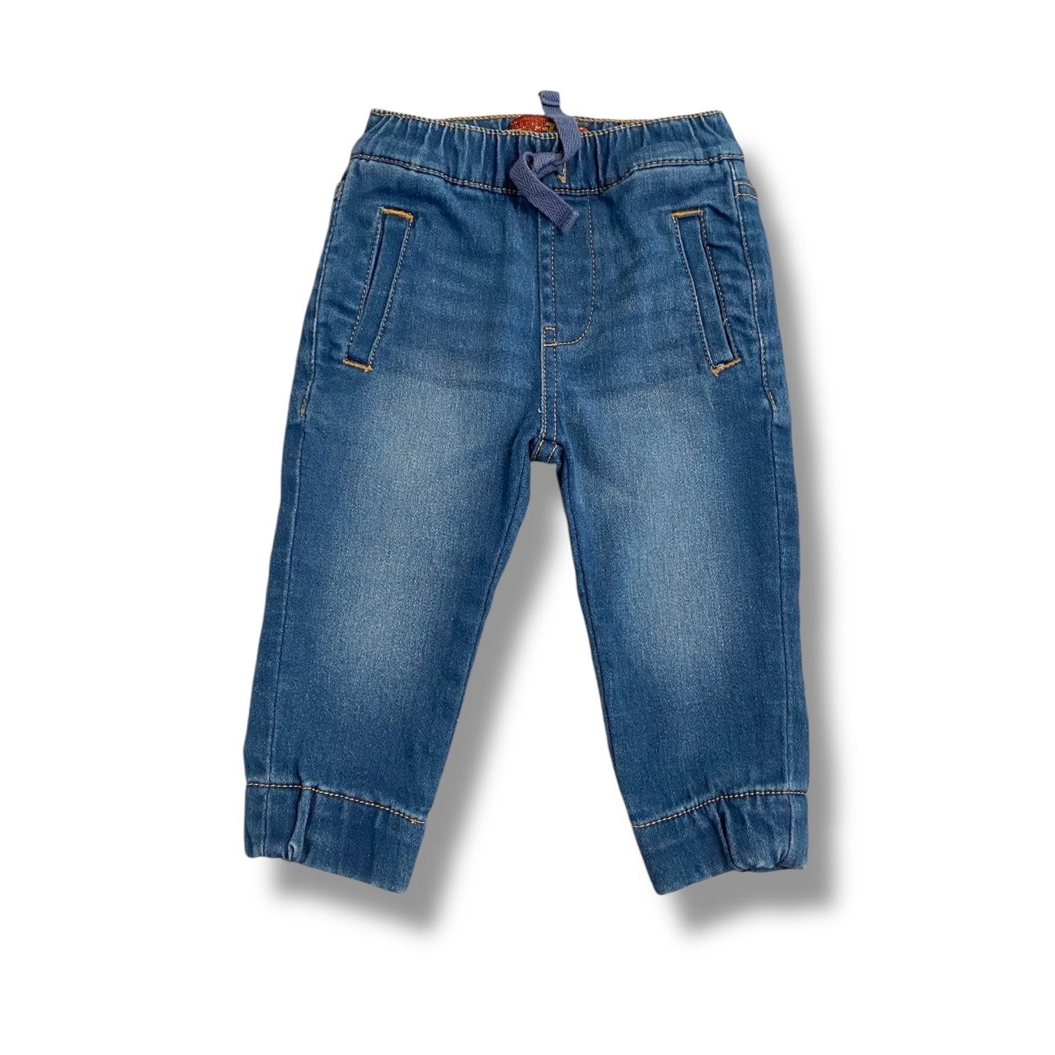 Size 12 month Joes pull on jeans with cinched bottoms Default Title / 12 / Boy