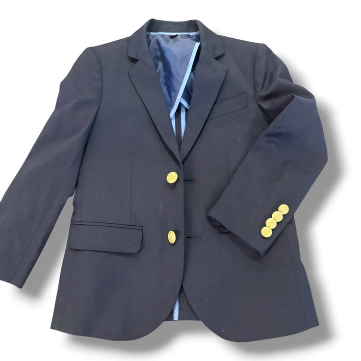Size 5 Crewcuts Ludlow navy blazer with gold buttons Default Title / 5 / Boy