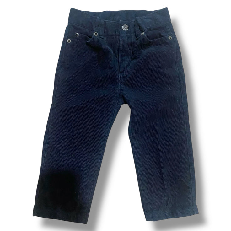 Size 18-24 month Janie and Jack black corduroy pants Default Title / 18-24 month / Boy