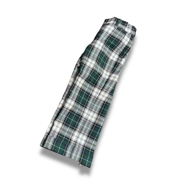 Size 4 Janie and jack navy/green/white plaid lined dress pants Default Title / 4 / Boy