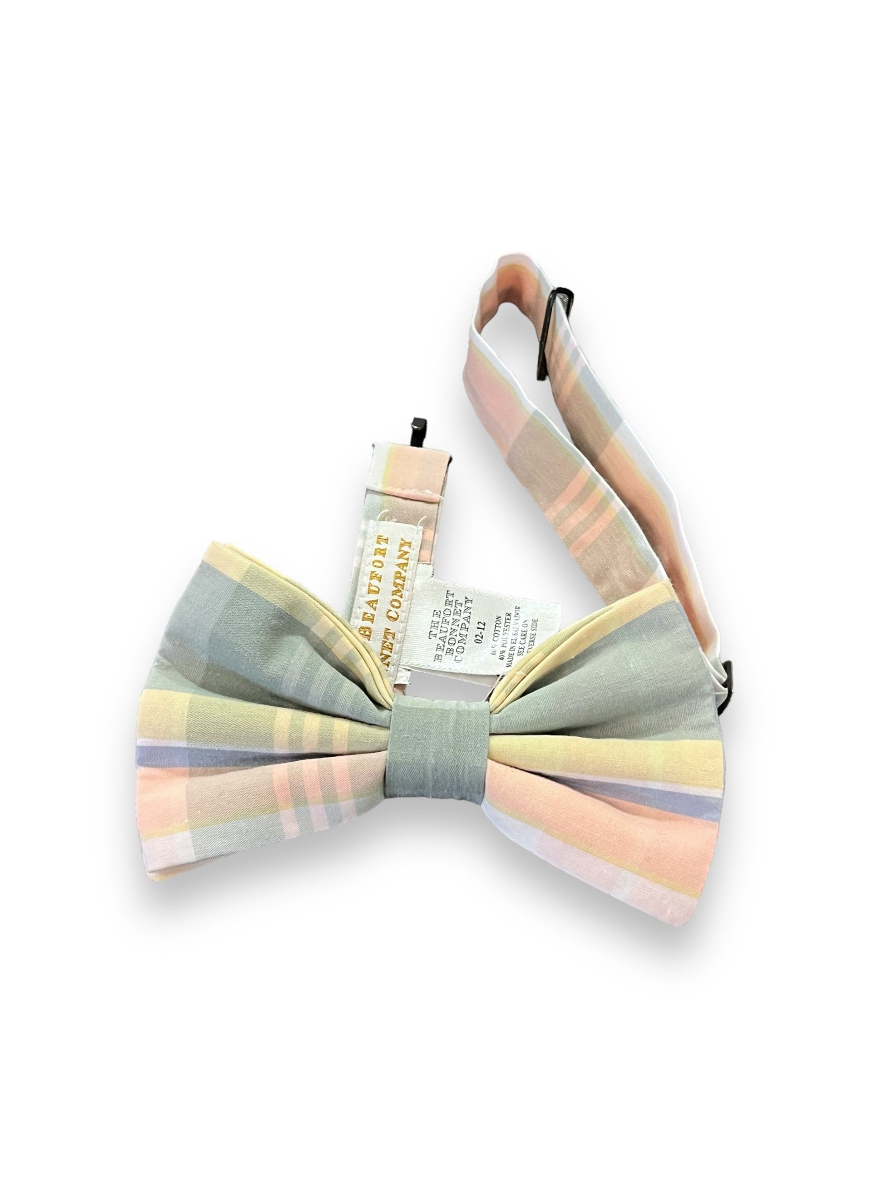 One Size TCCB pastel plaid bow tie Default Title / One Size / Boy