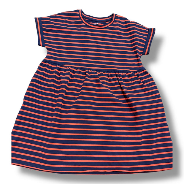 Size 7-8 Vineyard vines navy/red stripe short sleeve dress Default Title / 8-Jul / Girl