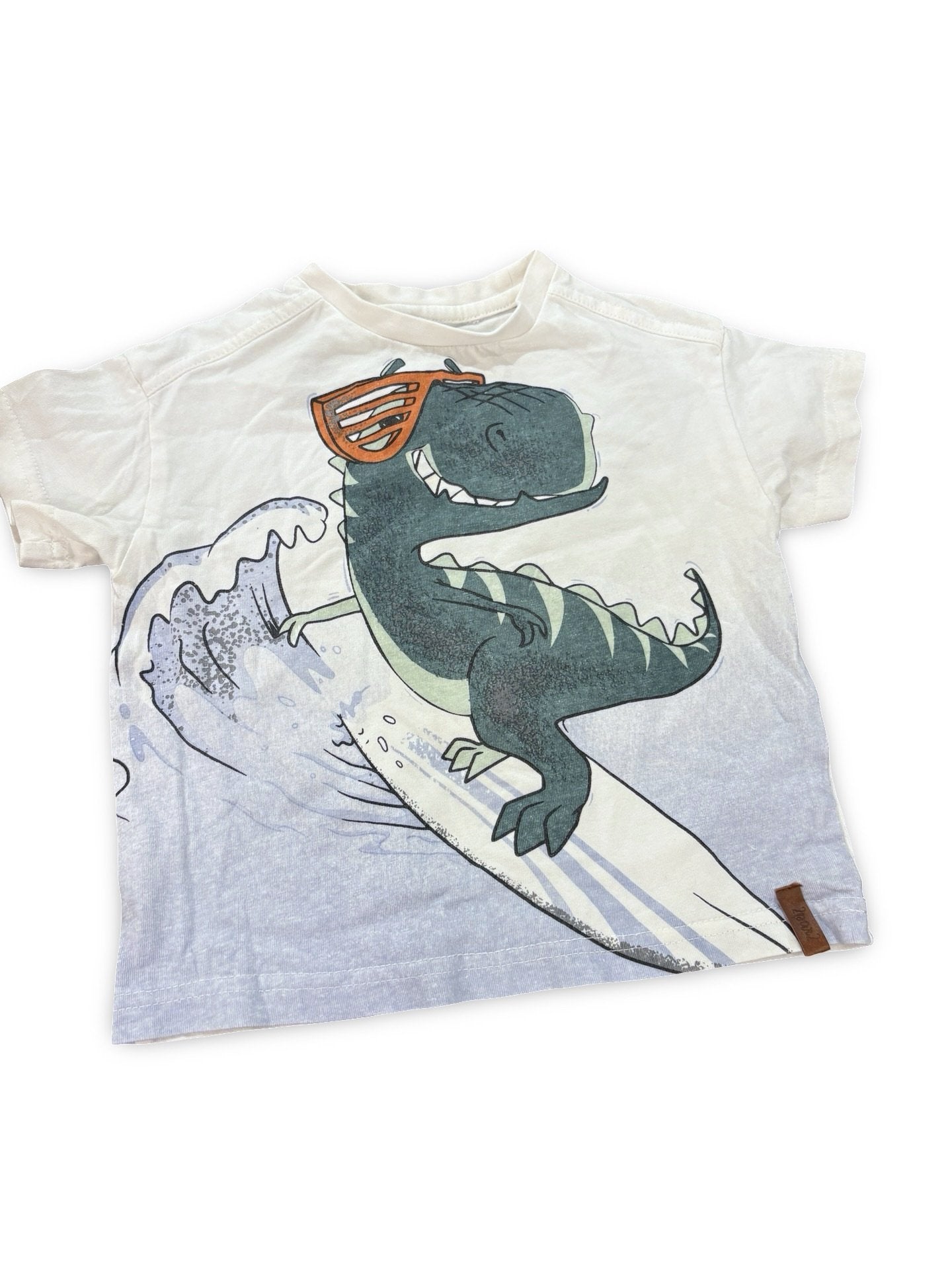 Size 2 Deux par Deux surfing dino tee Default Title / 2 / Boy
