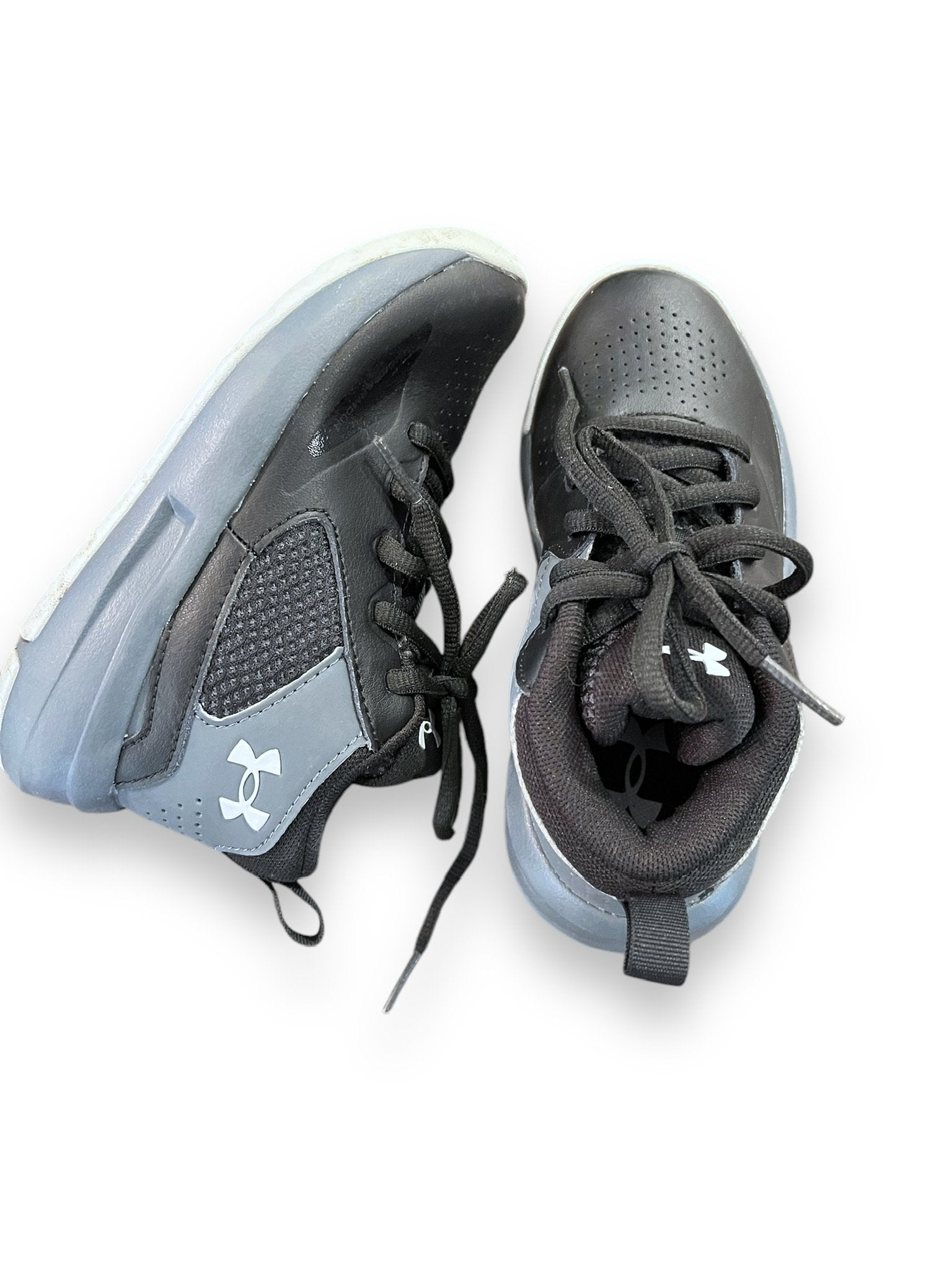 Size 11 Under Armor Black and Gray Sneakers Default Title / 11 / -