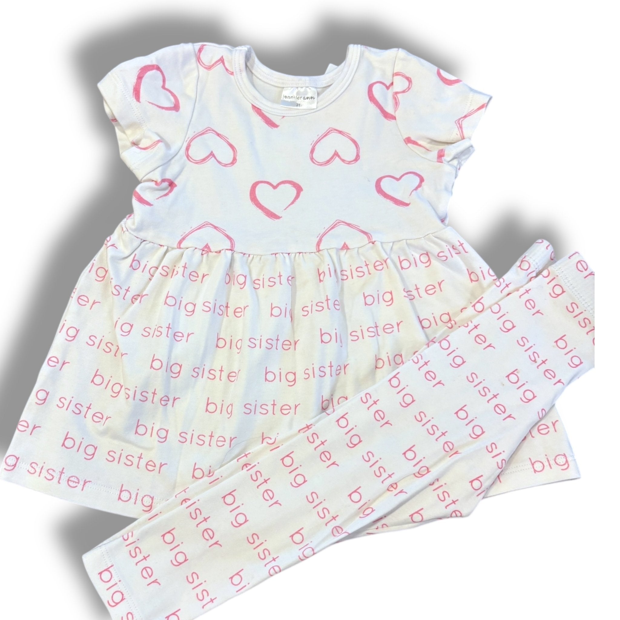 Size 3 Big sister dress and legging set Default Title / 3 / Girl