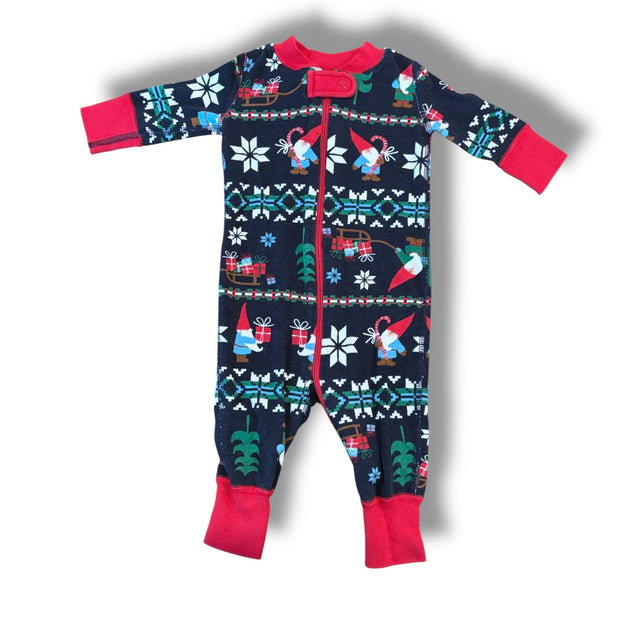 Size 0-3 month Hanna Andersson gnome/sled/snowflake holiday pajamas Default Title / 0-3 month / -