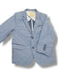Size 4 Zara textured dusty blue blazer Default Title / 4 / Boy