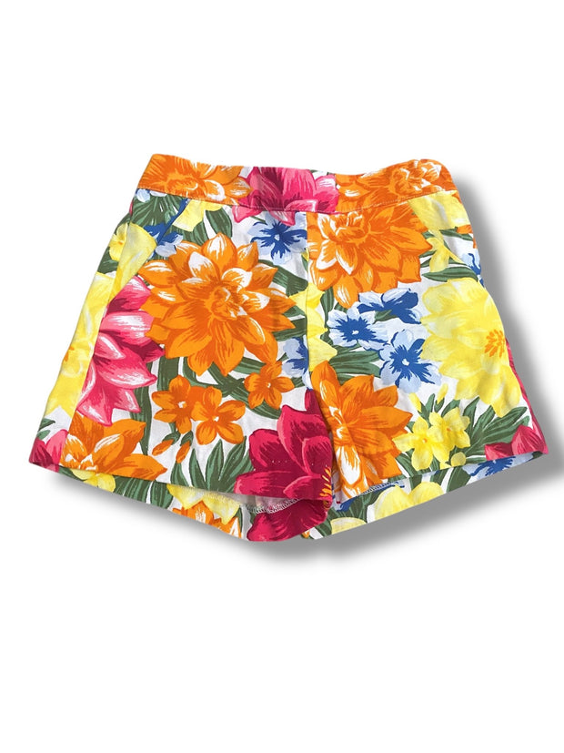 Size 10 Janie and Jack bright floral shorts Default Title / 10 / Girl