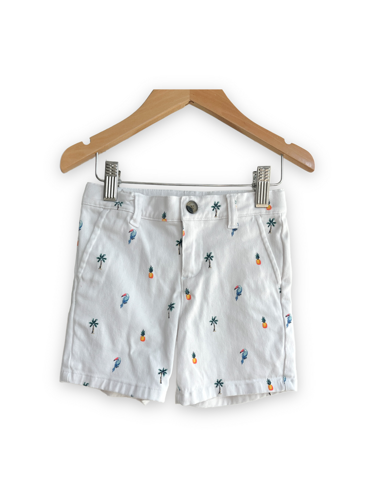 Size 3 Janie and Jack Toucan/pineapple/palm tree shorts Default Title / 3 / Boy