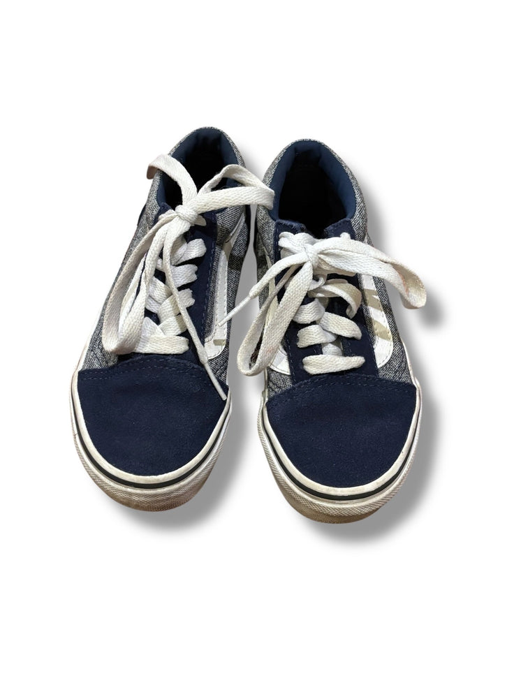 Size Toddler 11 Vans navy/denim canvas sneakers Default Title / Toddler / -