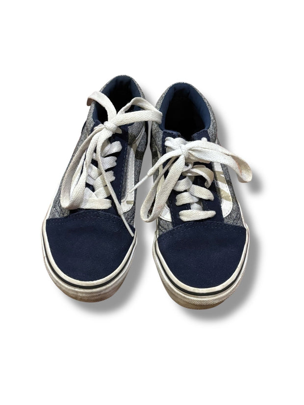 Size Toddler 11 Vans navy/denim canvas sneakers Default Title / Toddler / -