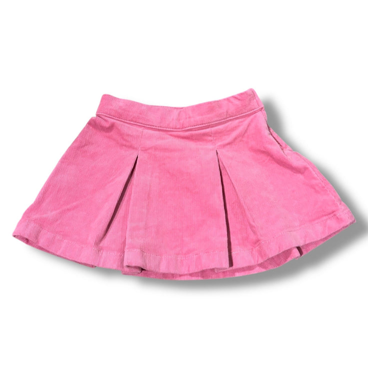 Size 3 Crewcuts pink corduroy pleated skirt NWT Default Title / 3 / Girl