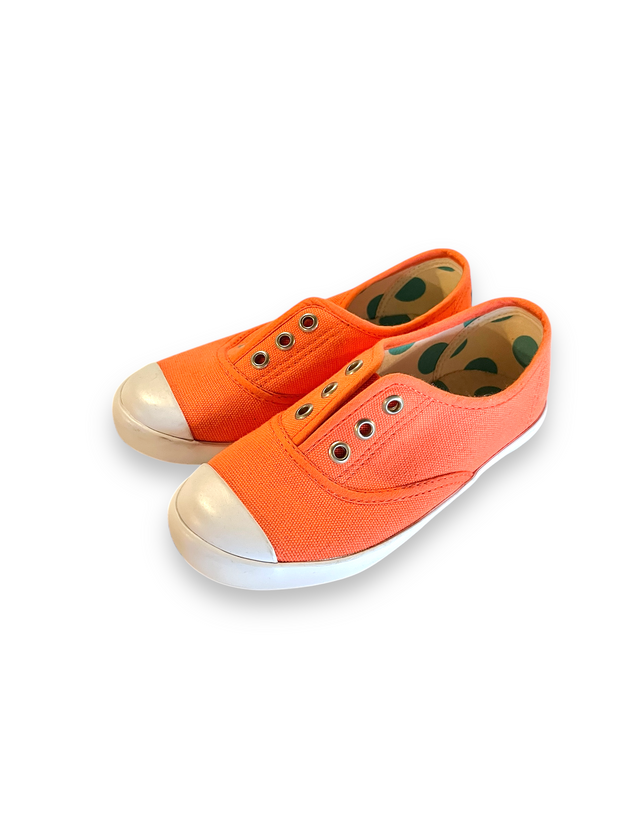 Size 10.5 Toddler Boden coral slip on no lace shoes Default Title / 10.5 / -
