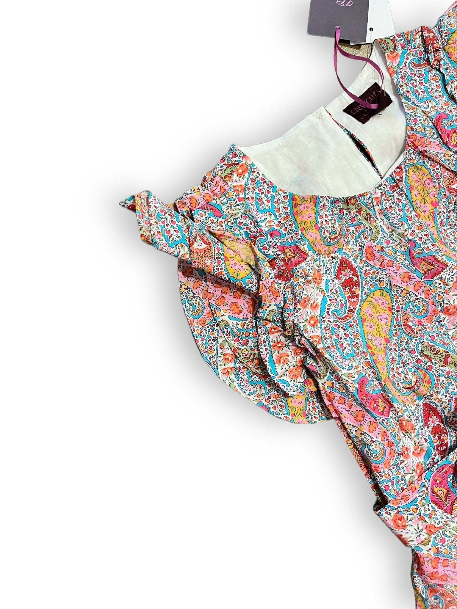 Size 5 Crewcuts Liberty of London print paisley dress- NWT Default Title / 5 / Girl