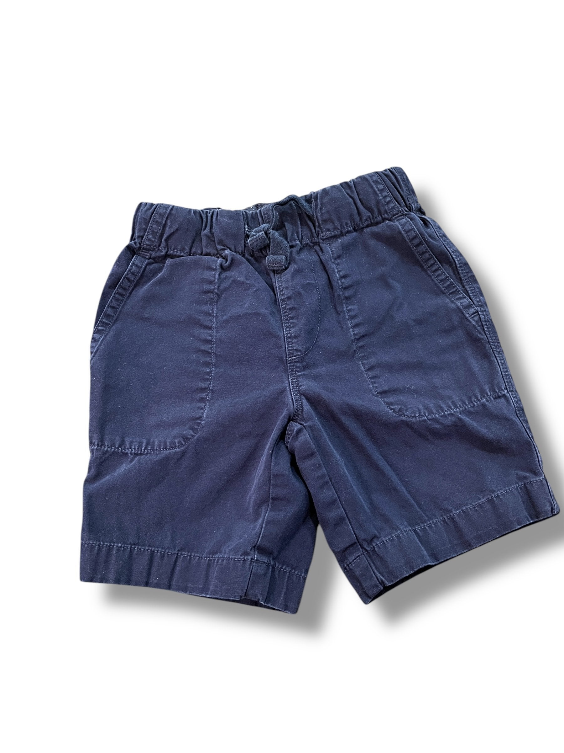 Size 5 Crewcuts navy tie waist shorts Default Title / 5 / Boy