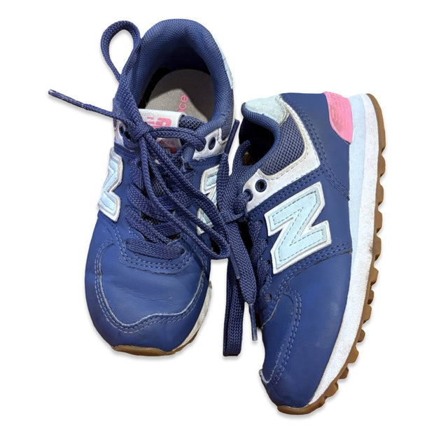 Size 10.5 New Balance navy blue with light blue details Default Title / 10.5 / -