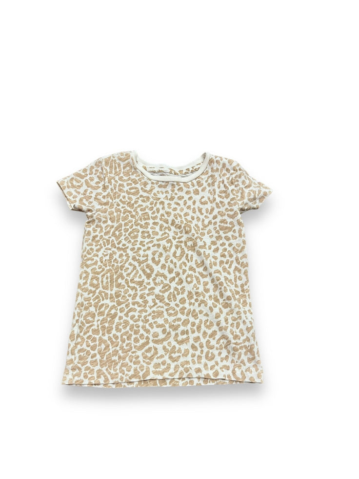 Size 4-5 Crewcuts leopard print tee Default Title / 5-Apr / Girl