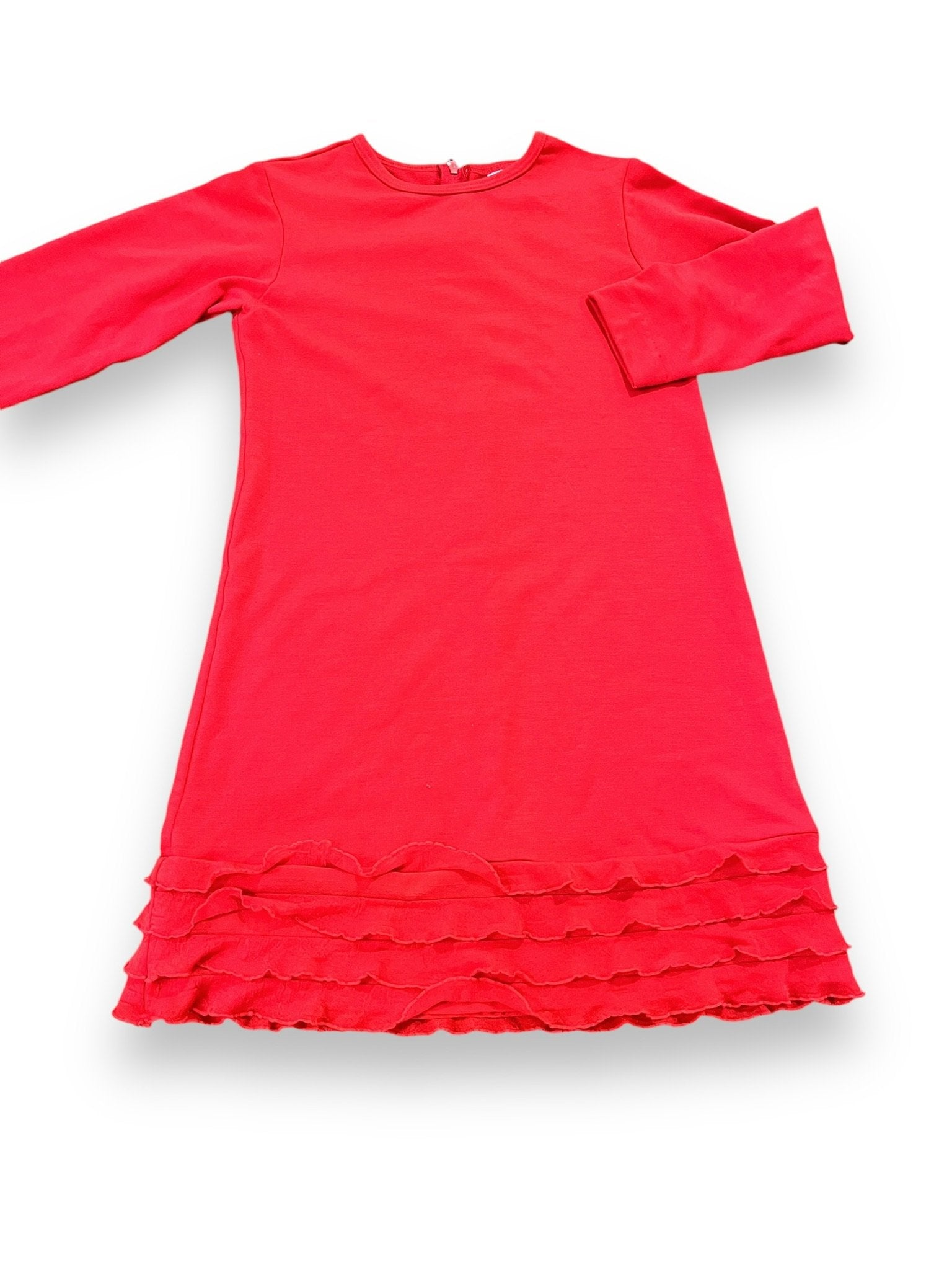 Size 6X Florence Eiseman Red Knit Dress Default Title / 6 / Girl