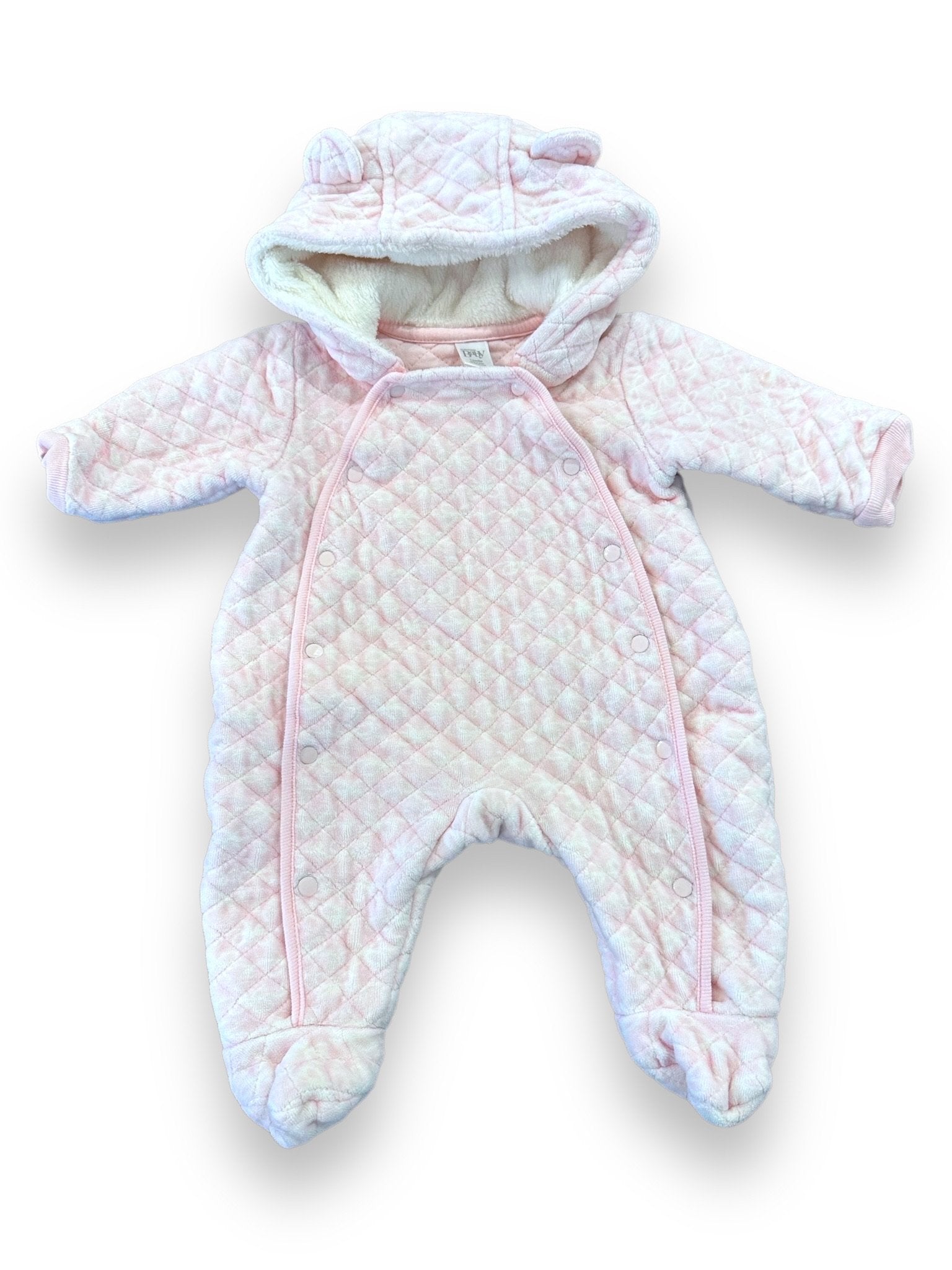 Size 3 month Nordstrom pink bunting Default Title / 3 / Girl