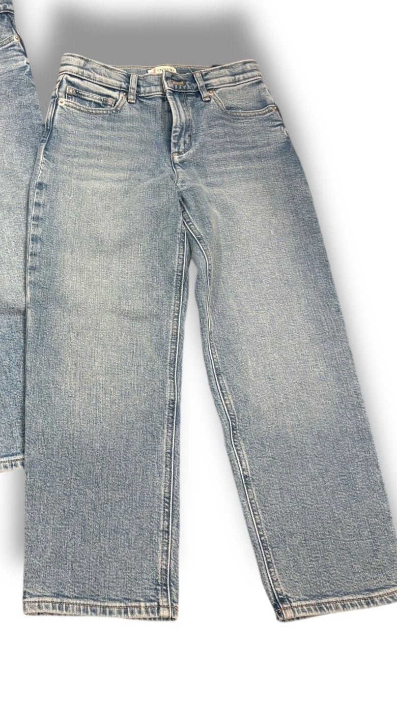 Size 8 Crewcuts light wash straight-leg jeans NWT Default Title / 8 / Girl