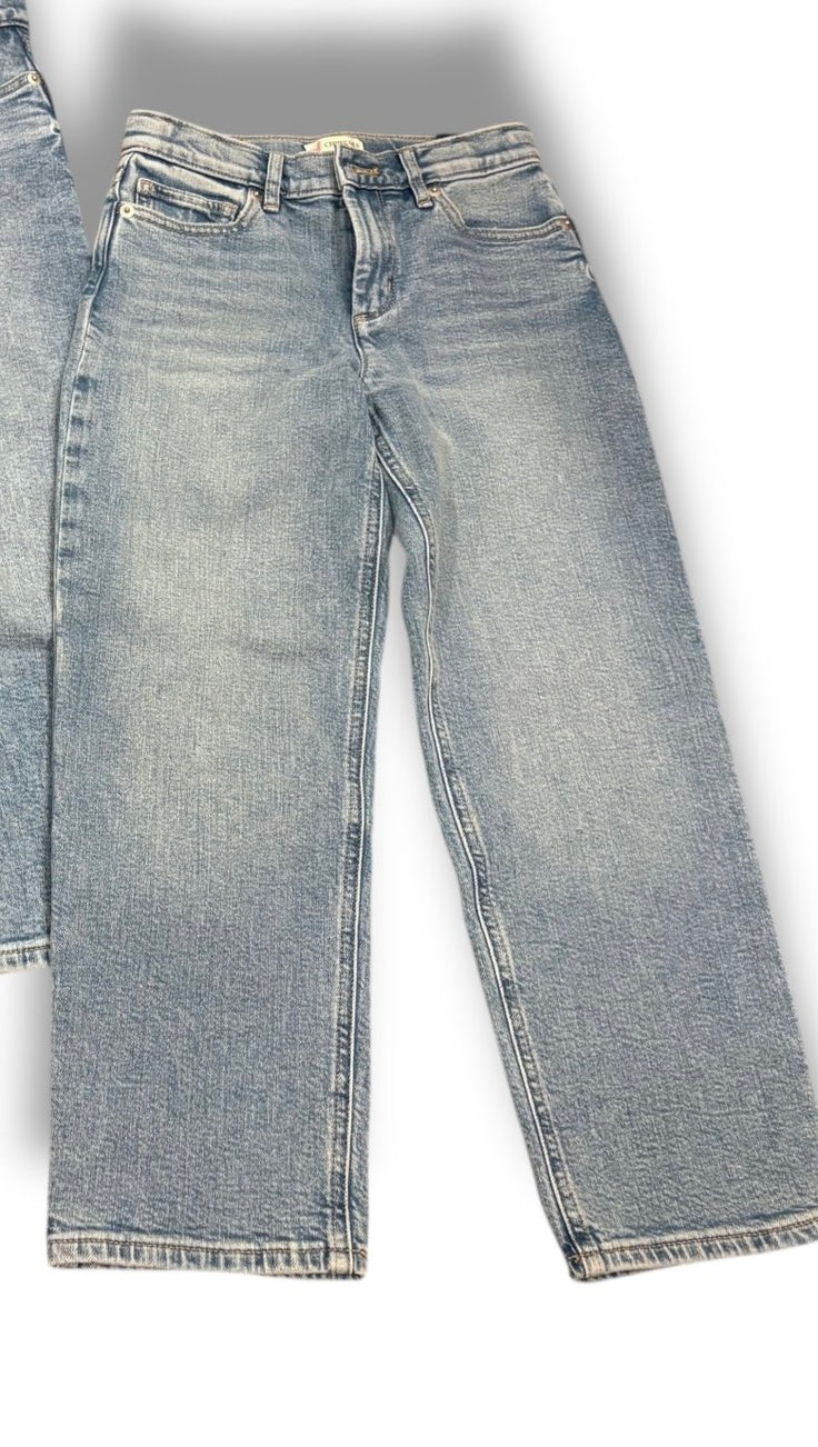 Size 8 Crewcuts light wash straight-leg jeans NWT Default Title / 8 / Girl