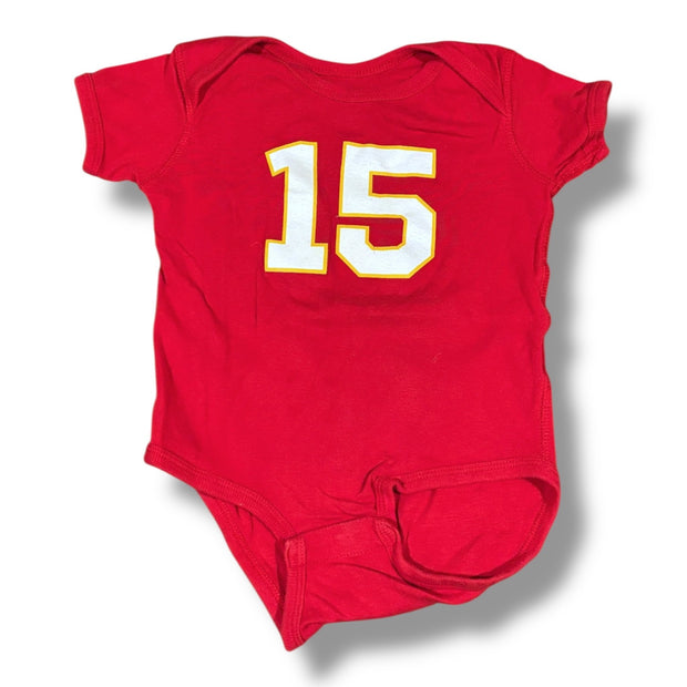 Size 18 month (no tag) #15 red onesie Default Title / 18 month / -