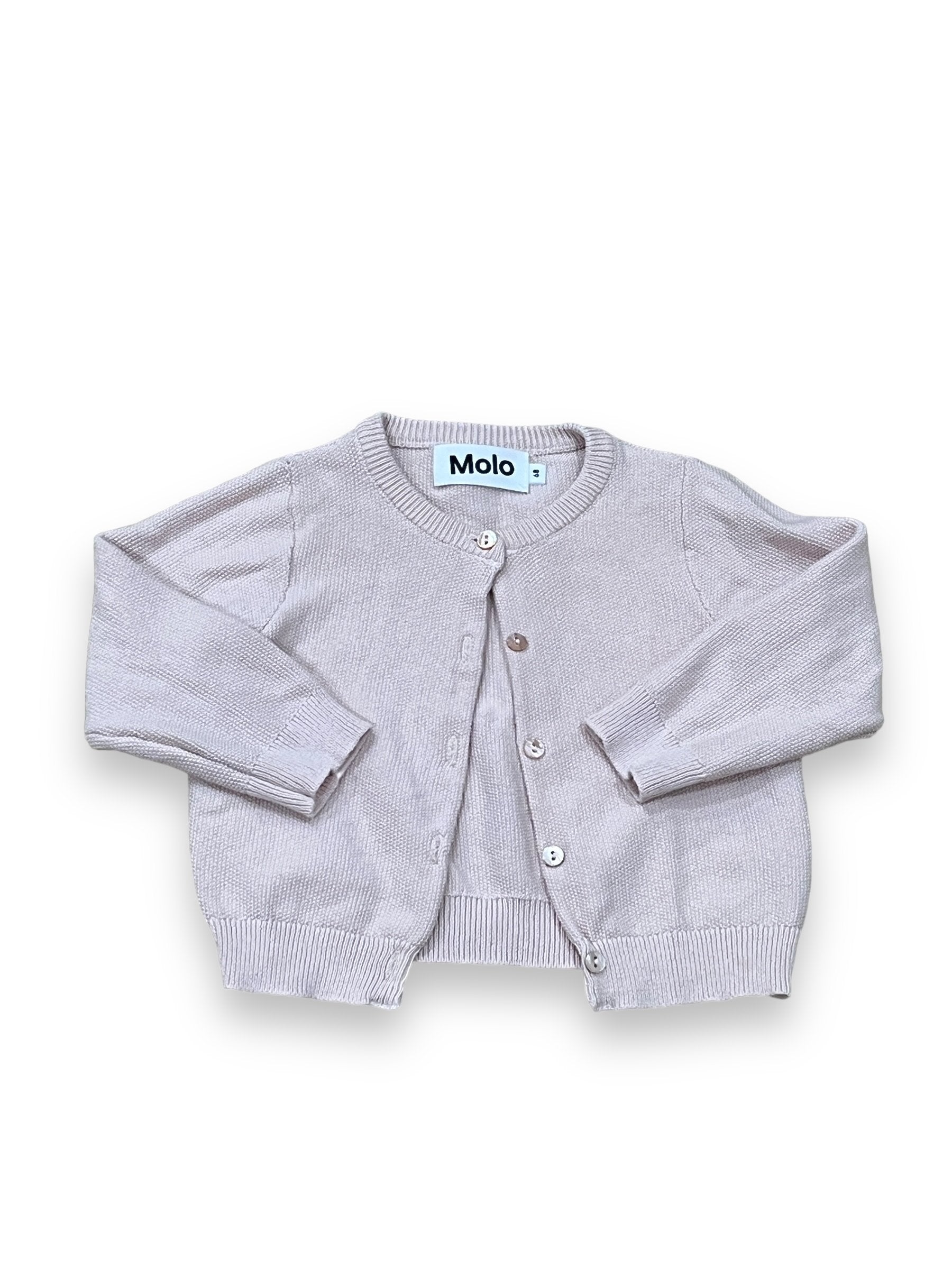Size 6 month (68) Molo light pink cardigan Default Title / 6 month / Girl