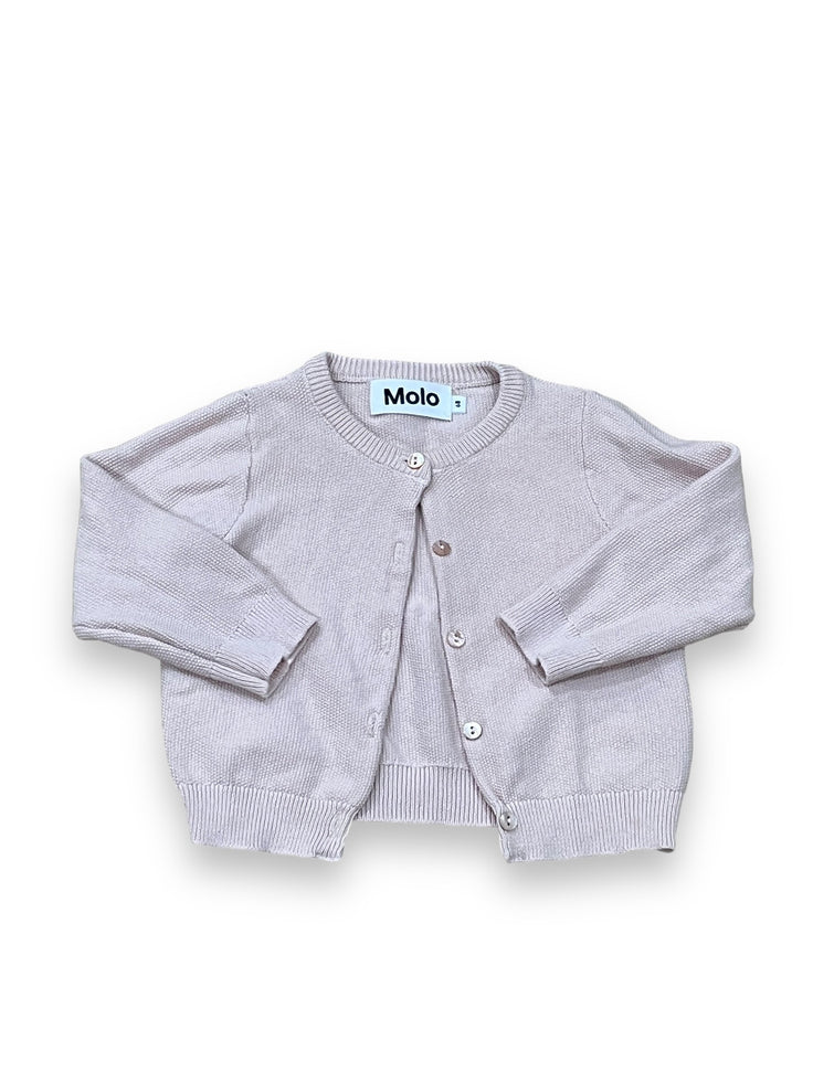 Size 6 month (68) Molo light pink cardigan Default Title / 6 month / Girl