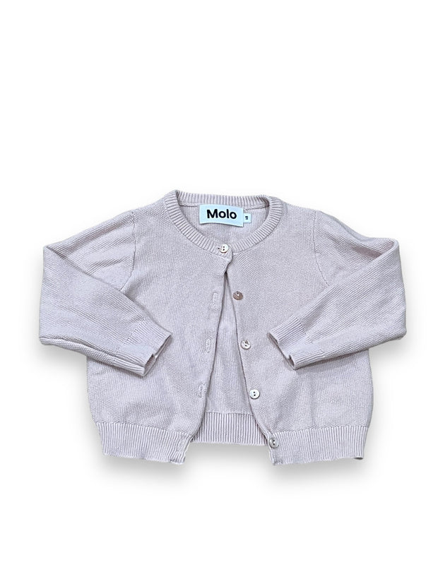 Size 6 month (68) Molo light pink cardigan Default Title / 6 month / Girl