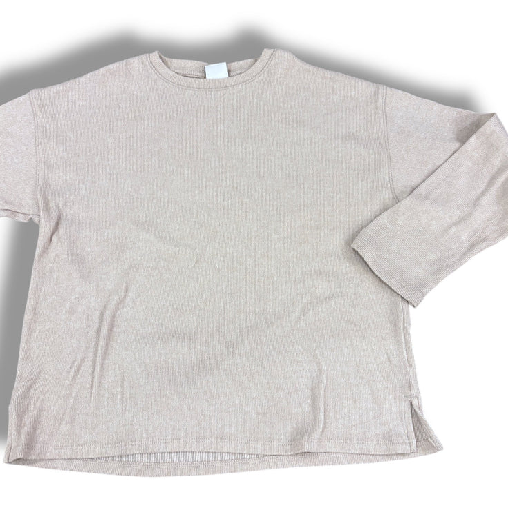 Size 8-10 Zara light tan long sleeve sweater Default Title / 10-Aug / Girl