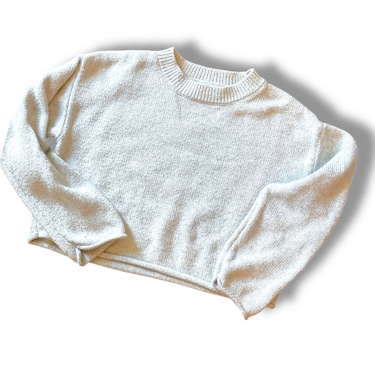 Size 9 Zara Gray Cropped Sweater Default Title / 9 / Girl